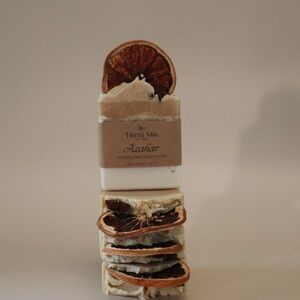 "Azahar" Citrus Orange Swirl Artisan Soap Bar